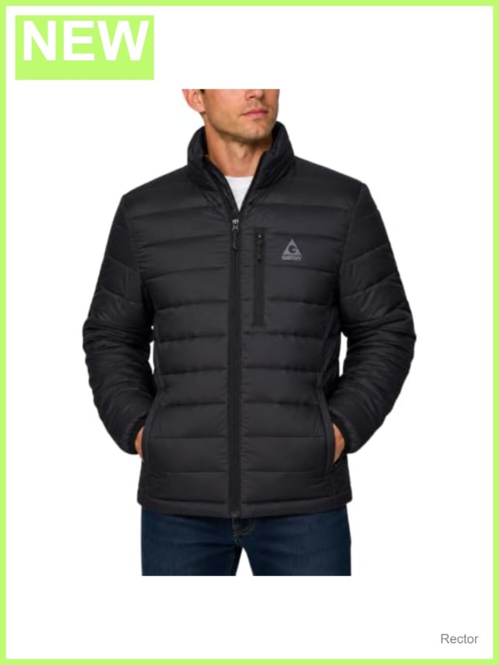 Lightweight Quilted Packable Puffer Jacket Men's Winter Coat